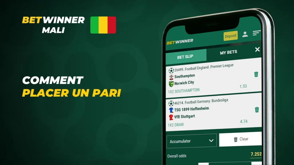 Betwinner paris sportif